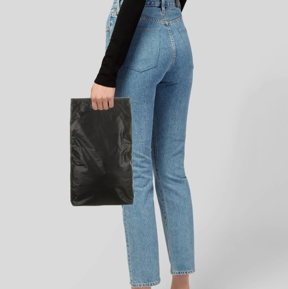 Helmet Lang Lambskin Tote - NWT